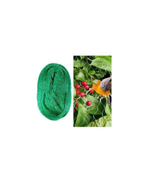 Plasa Anti-pasari 8m x70m din polietilena , 12 g/m2 , ochiuri de 1,5x1.5 cm, verde Verde