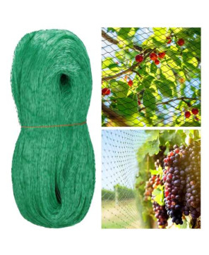 Plasa Anti-pasari 8m x70m din polietilena , 12 g/m2 , ochiuri de 1,5x1.5 cm, verde Verde