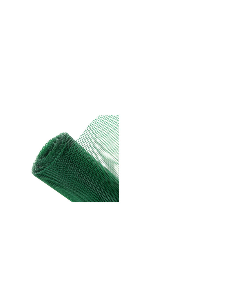 Plasa Anti-pasari 2m x 70m din polietilena , 12 g/m2 , ochiuri de 1,5x1.5 cm, verde Verde